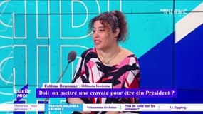 Cravate obligatoire pour devenir Président ? "C'est un symbole du pouvoir par excellence" dit Fatima Benomar.