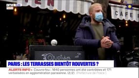 Paris: les restaurateurs demandent la réouverture des terrasses