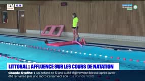 Littoral: affluence sur les cours de natation