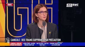 Trains supprimés par précaution à cause de la canicule: "Il y a plein de populations dans le monde qui vivent avec la chaleur et qui vivent très bien", déclare Barbara Lefebvre