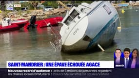 Saint-Mandrier-sur-Mer: un bateau échoué exaspère les habitants
