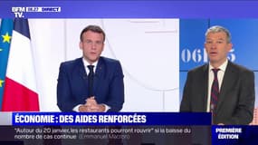 Quelles sont les nouvelles aides annoncées par Emmanuel Macron pour ceux qui restent fermés ?