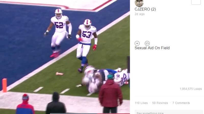 Capture écran Bills-Patriots