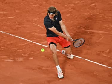 Alexander Zverev à Roland-Garros