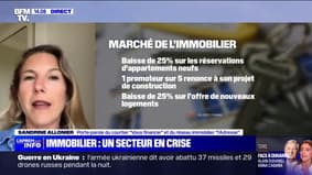 Crise immobilière: pour la porte-parole de ce réseau immobilier, "on est passés d'un problème d'offre bancaire (...) à un problème de demande"