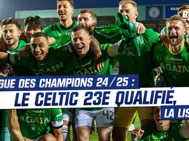 Champions League 24/25 : Le Celtic 23e qualifié, la liste complète