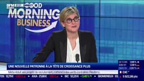 Une nouvelle patronne à la tête de CroissancePlus: le 1er réseau français d'entrepreneurs qui regroupe 350 chefs d'entreprise