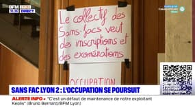 Sans fac Lyon 2 : l'occupation se poursuit