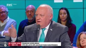 François Asselineau sur le plateau des GG