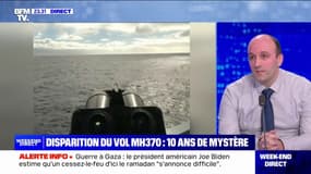 Gilles Diharce (contrôleur aérien au sein du ministère de la Défense), sur la disparition du vol MH370: " Lors de la première heure de la disparition, quelqu'un est aux commandes, c'est indéniable"