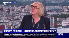 Procès RN en appel: "C'est une accélération, parce que dans beaucoup de cours d'appel, ce ne sont pas les délais en vigueur", affirme Catherine Vandier, magistrate et trésorière de l'UNSM
