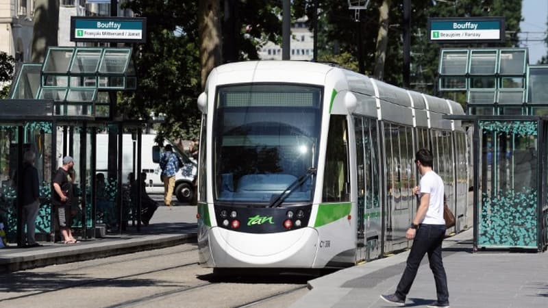 Le tramway de Nantes (photo d'illustration)