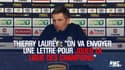 Thierry Laurey : "On va envoyer une lettre pour jouer la Ligue des champions"