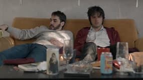 Orelsan et Gringe dans le film "Comment c'est loin"