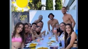 Les joueurs du Séville FC, samedi