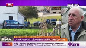 "Je ne peux pas imaginer que quelqu'un du village soit impliqué dans la disparition" d'Émile, témoigne le maire du Haut Vernet