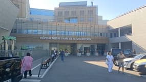 L'hôpital Notre-Dame de la Miséricorde à Ajaccio (Corse du Sud), le 31 juillet 2025.