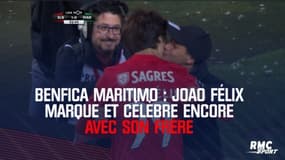 Benfica-Maritimo : Joao Félix marque et célèbre (encore) avec son frère 