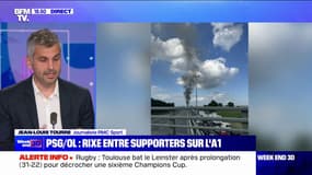 Coupe de France de football: des affrontements sur un péage de l'A1 entre supporters de l'OL et du PSG