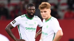 Le Stéphanois Ibrahim Sissoko face à Nice