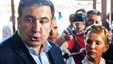 Mikheïl Saakachvili est entré de force en Ukraine