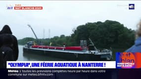 Nuit Blanche 2024: le spectacle visuel de la compagnie "Olympia" a débuté à Nanterre