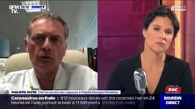 "On garde plus 50% des patients qui entrent aux urgences" affirme le Dr Philippe Juvin