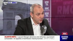 "Un syndicaliste qui refuse de s’asseoir à la table pour discuter, il a tort" fustige le patron de la CFDT