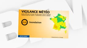 Quatre départements du Sud-Ouest sont en vigilance orange, le 16 décembre 2019.