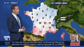 La météo pour ce mercredi 16 janvier 2019