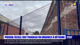 Pas-de-Calais: des travaux en urgence à l'école et la prison de Béthune