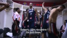 Le vestiaire des Bleus