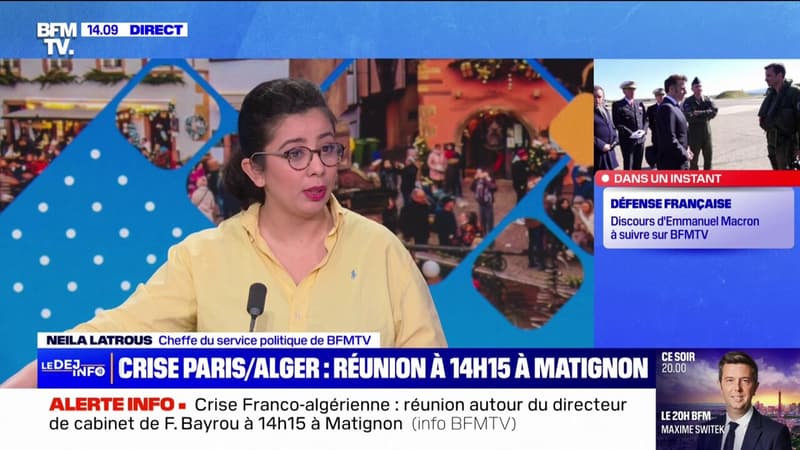 Tensions entre Paris et Alger: une réunion se tient ce mardi à Matignon