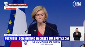 Meeting: Valérie Pécresse dénonce "la trahison" devenue "banale" en politique