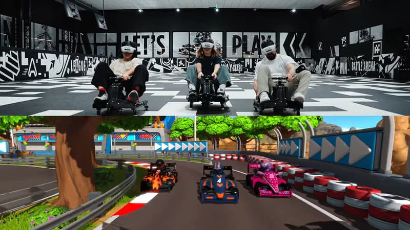 EVA Karting GP: we tried one of the best attractions of Paris Games Week, an authentic “Mario Kart” in virtual reality, every gamer’s dream EVA Karting GP: we tried one of the best attractions of Paris Games Week, an authentic “Mario Kart” in virtual reality, every gamer’s dream
