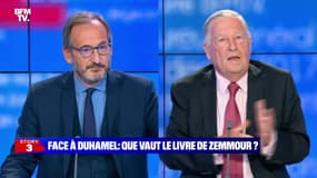 Face à Duhamel: Que vaut le livre de Zemmour ? - 13/09