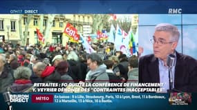 "Nous sommes convaincus que ce système par points est une erreur" - Yves Veyrier