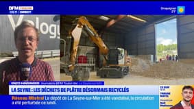 La Seyne : Les déchets de plâtre désormais recyclés
