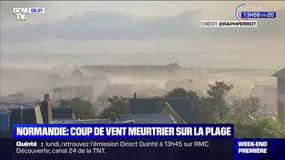 En Normandie, un coup de vent soudain fait un mort et plusieurs blessés