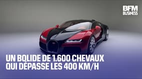 Bugatti dévoile une voiture unique à 10 millions d'euros