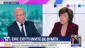 Éric Ciotti face à Ruth Elkrief