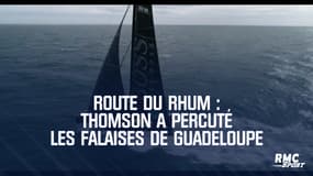 Route du Rhum : Thomson a percuté les falaises de Guadeloupe à quelques milles de l'arrivée