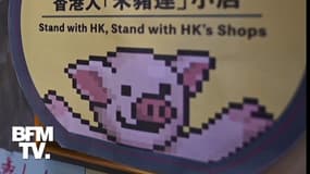 À Hong Kong, les commerces pro-démocratie s’habillent en jaune