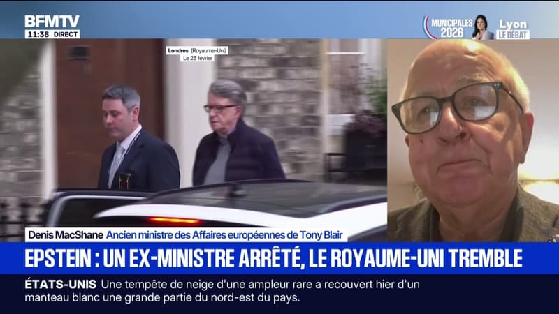 Affaire Epstein: “C’est l’humiliation totale”, estime Denis MacShane, ancien ministre britannique des Affaires européennes, après les arrestations du prince Andrew et l'ex-ministre Peter Mandelson