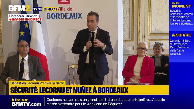 Sécurité: Sébastien Lecornu prêt à "se mouiller" au Parlement