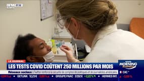 La multiplication des tests Covid intégralement remboursés coûte 250 millions d'euros par mois