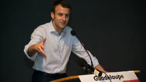 Emmanuel Macron en Guadeloupe