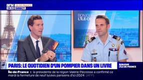"Sous les anges danseurs": le quotidien d'un pompier de Paris dans un livre