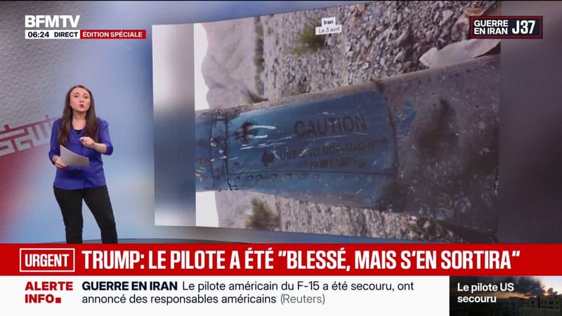 Pilote américain retrouvé: ce que l'on sait des opérations de sauvetage