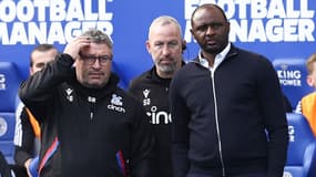 Patrick Vieira et Shaun Derry (au centre)